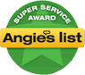 Angie's List Super Service Award winner